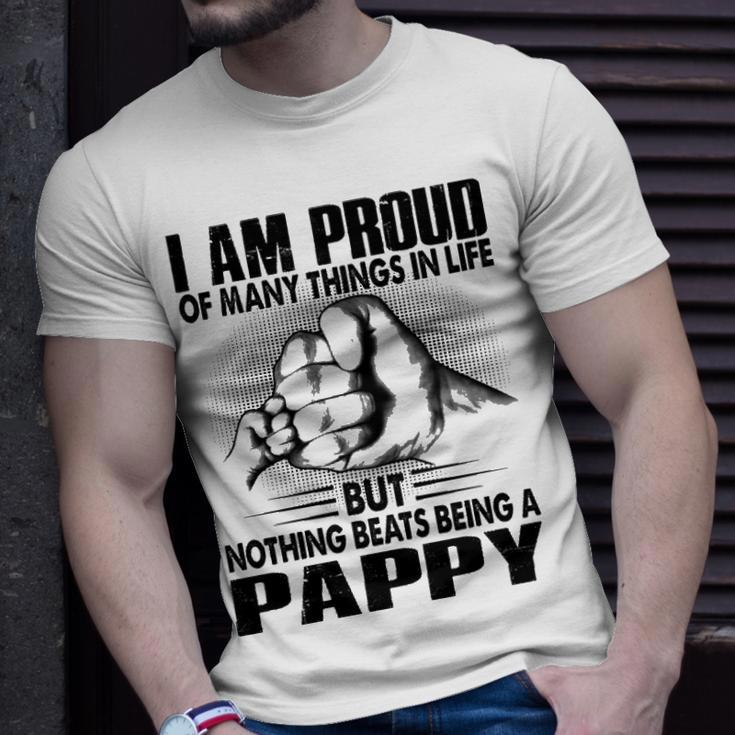 Pappy Grandpa Nothing Beats Being A Pappy T-Shirt Gifts for Him