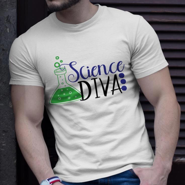 Science Diva Science Teachers And Student Unisex T-Shirt Gifts for Him