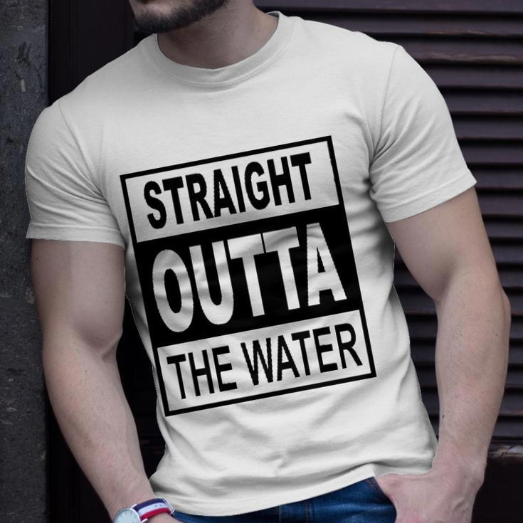 Straight Outta The Water - Christian Baptism Unisex T-Shirt Gifts for Him