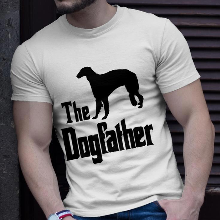 The Dogfather - Funny Dog Gift Funny Borzoi Unisex T-Shirt Gifts for Him