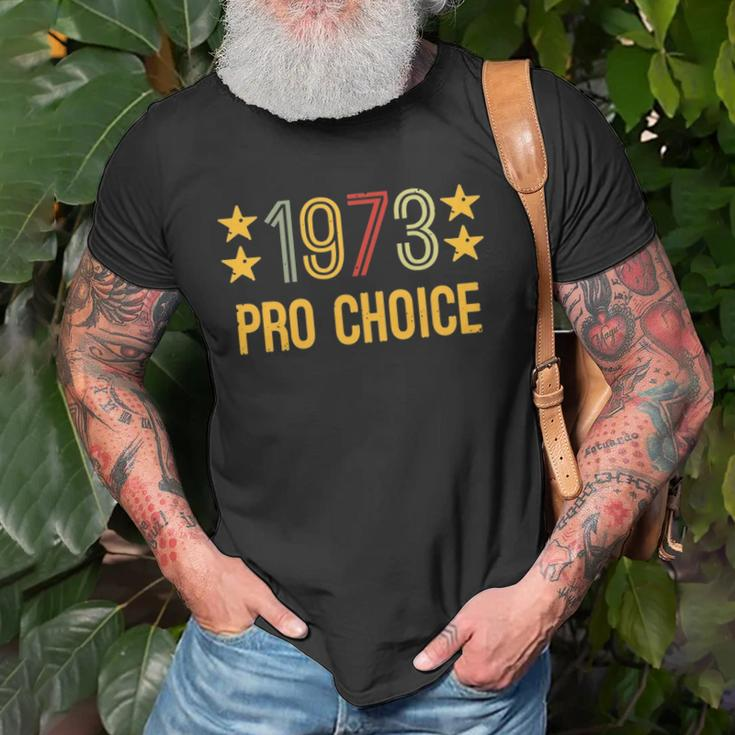 1973 Pro Choice - Women And Men Vintage Womens Rights Unisex T-Shirt Gifts for Old Men