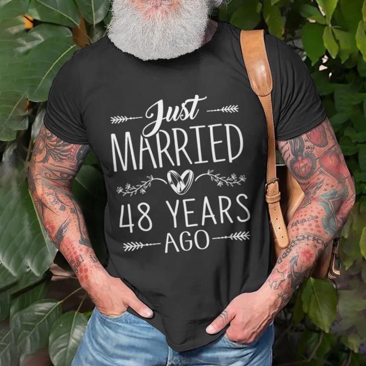 48Th Wedding Anniversary 48 Years Marriage Matching Unisex T-Shirt