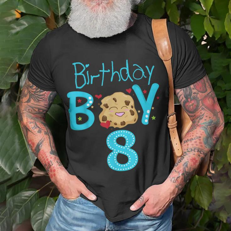 8Th Birthday Party Gift 8 Year Old Son Boy Eight Birthday Unisex T-Shirt Gifts for Old Men