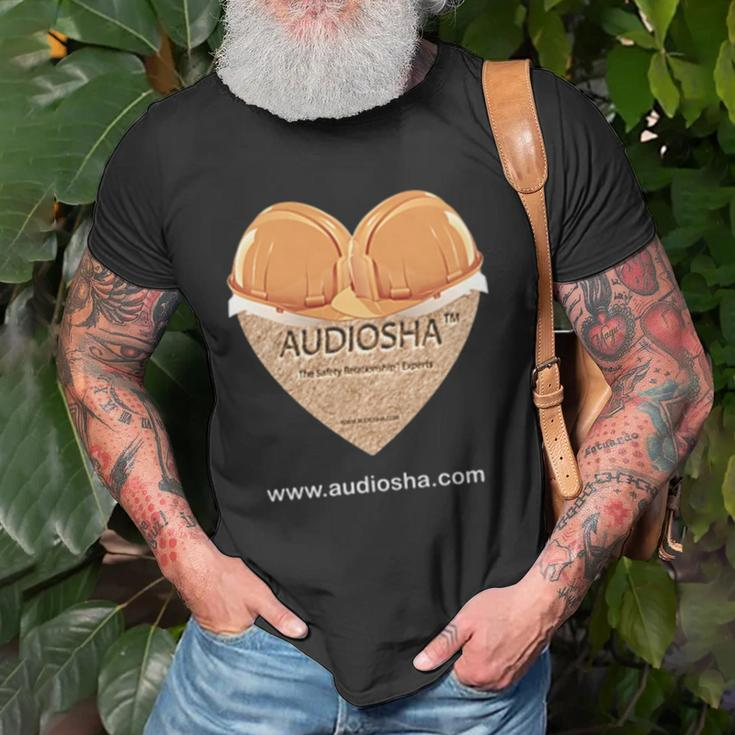 Audiosha - The Safety Relationship Experts Unisex T-Shirt Gifts for Old Men