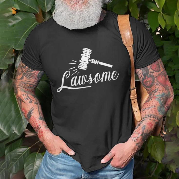 Bar Exam For Law School Students Or Lawyers Lawsome T-shirt Gifts for Old Men