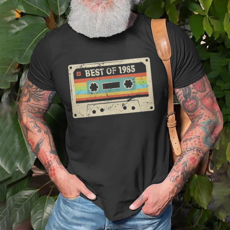 Best Of 1985 Cool 37 Years Old Bday Men Women 37Th Birthday Unisex T-Shirt Gifts for Old Men