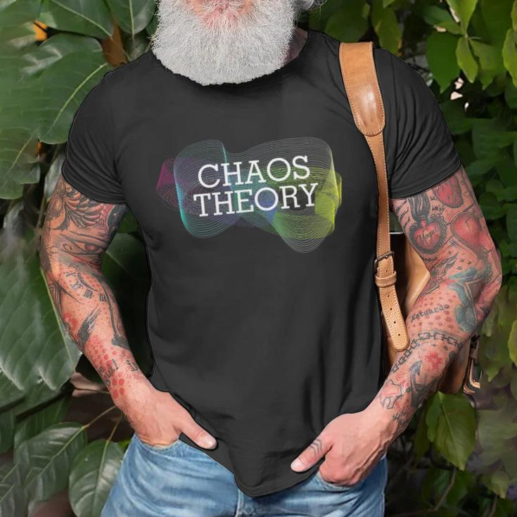 Chaos Theory Math Nerd Random Unisex T-Shirt Gifts for Old Men