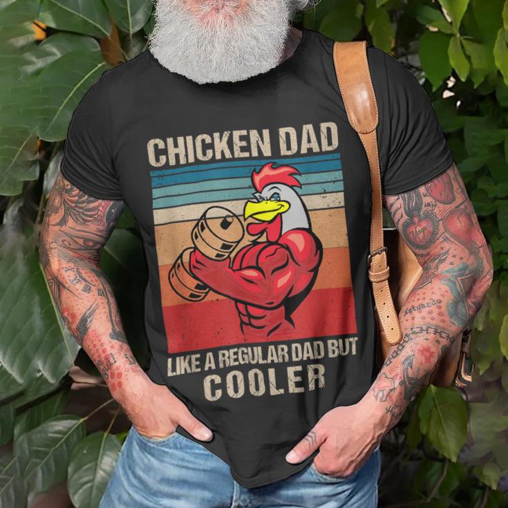 Chicken Dad Gifts, Like A Regular Dad Shirts