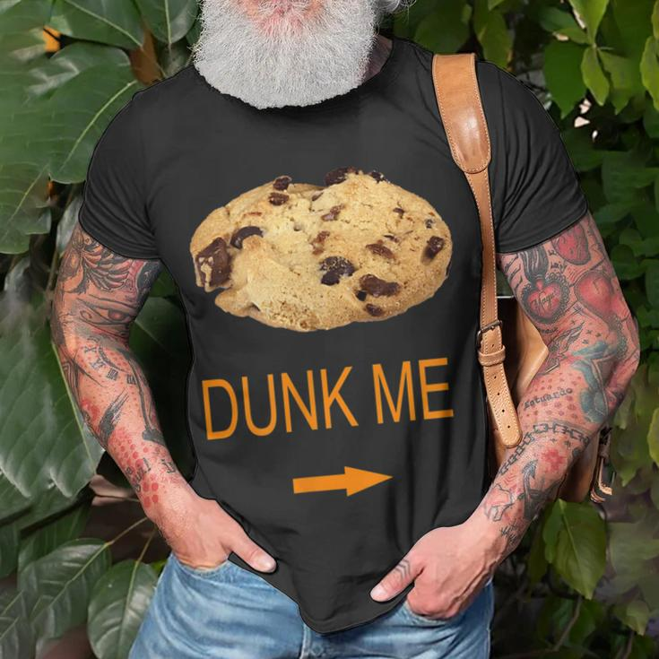 Chocolate Chip Cookie Lazy Halloween Costumes Match Unisex T-Shirt Gifts for Old Men
