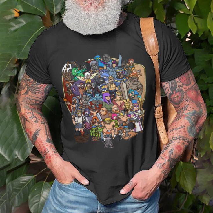 Clash Universe Unisex T-Shirt Gifts for Old Men