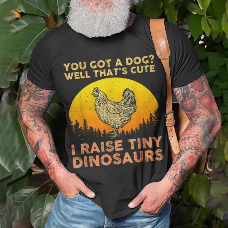 Cool Chicken Art For Men Women Kids Poultry Chicken Farmer Unisex T-Shirt Gifts for Old Men