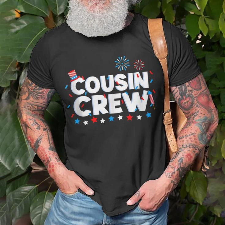Cousin Crew 4Th Of July Patriotic American Family Matching V9 Unisex T-Shirt Gifts for Old Men