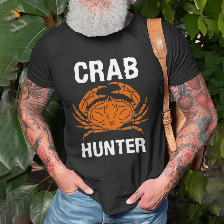 Crab Hunter Crab Lover Vintage Crab Unisex T-Shirt Gifts for Old Men