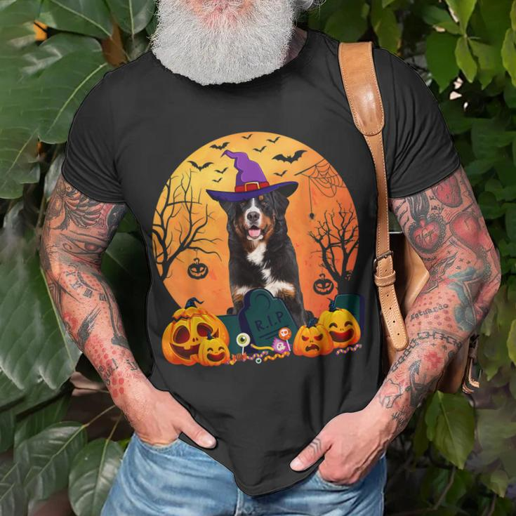 Cute Bernese Mountain Halloween Costume Funny Dog Lover Unisex T-Shirt Gifts for Old Men