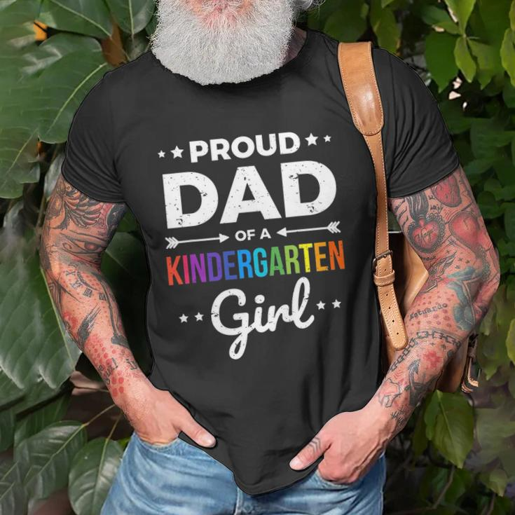 Dad Of A Kindergarten Girl Gift Unisex T-Shirt Gifts for Old Men