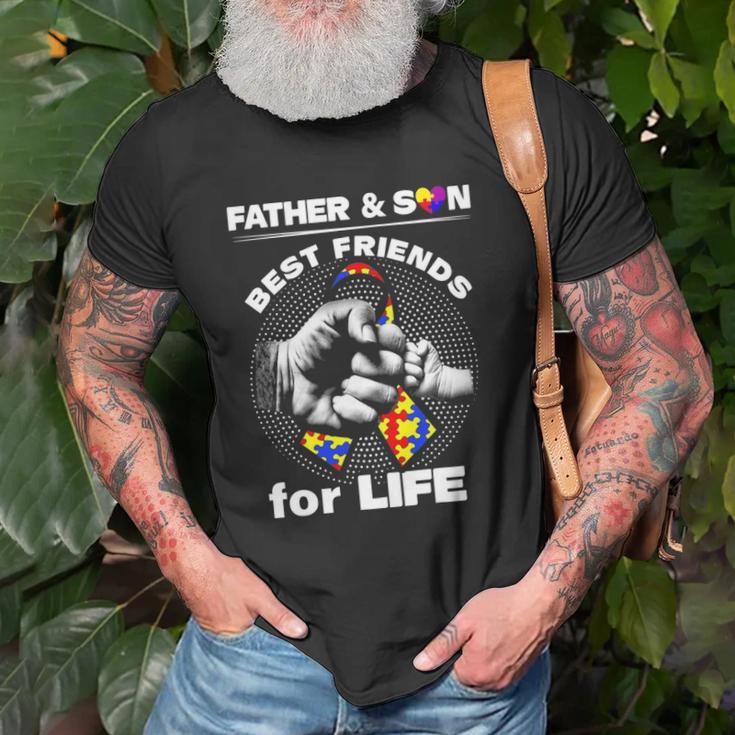 Father And Son Best Friends For Life Ribbon Autism Awareness Unisex T ...