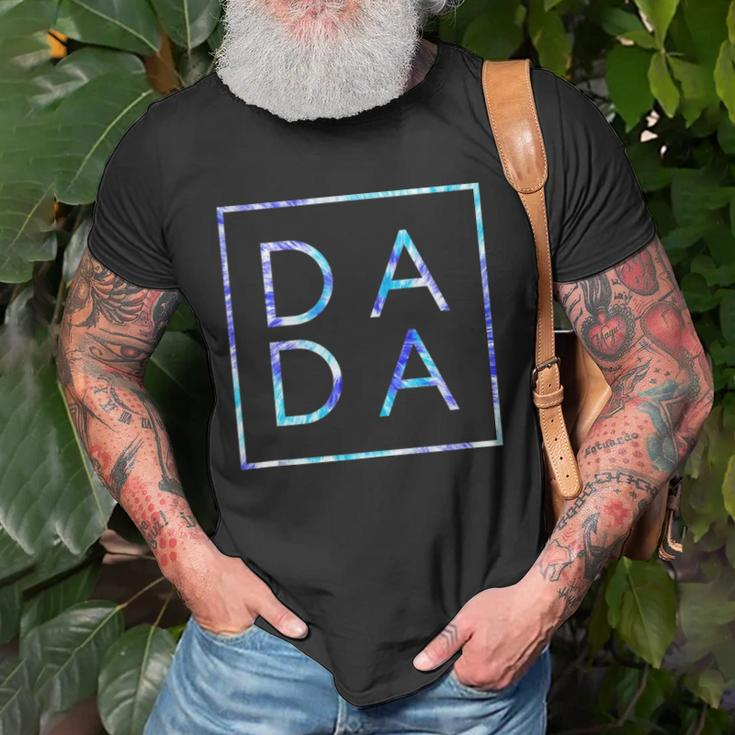 Fathers Day For New Dad Dada Him - Coloful Tie Dye Dada Unisex T-Shirt Gifts for Old Men