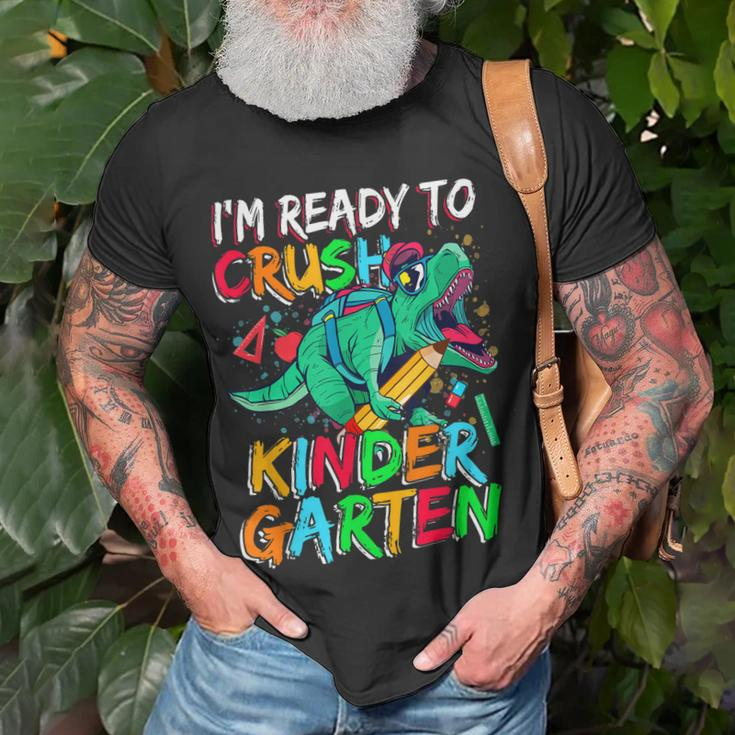 First Day Of Kindergarten Ready To Crush 1St Kindergarten Unisex T-Shirt Gifts for Old Men