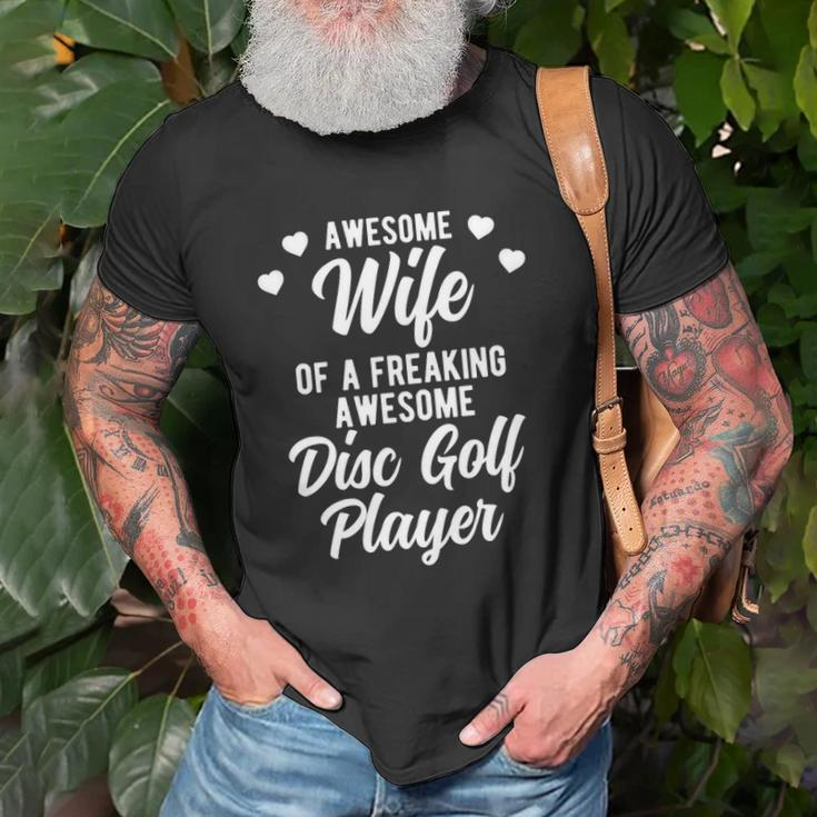 Funny Disc Golfer Husband Gift For Disc Golf Player Wife Unisex T-Shirt Gifts for Old Men