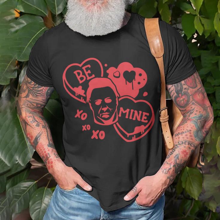 Funny Horror Valentines Day Unisex T-Shirt Gifts for Old Men