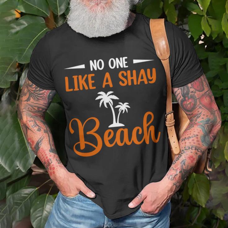 Funny No One Like A Shay Beach Palm Tree Summer Vacation Unisex T-Shirt Gifts for Old Men