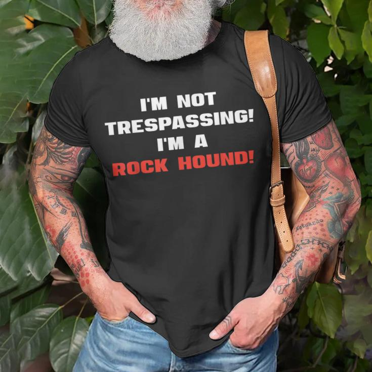 Funny Rock Hound Collector - Geologist Hobby Unisex T-Shirt Gifts for Old Men