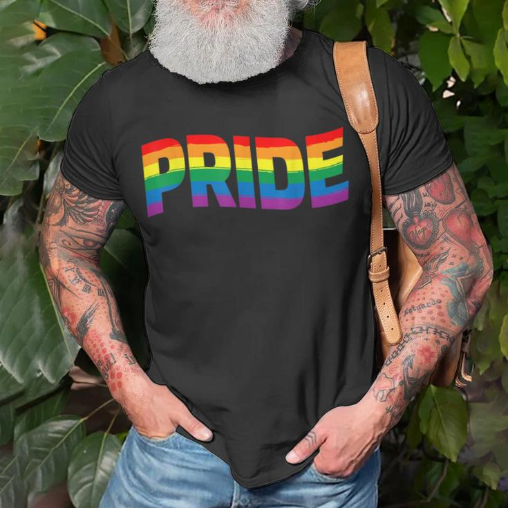 Gay Pride Lgbt Lgbtq Awareness Month 2022 Unisex T-Shirt Gifts for Old Men