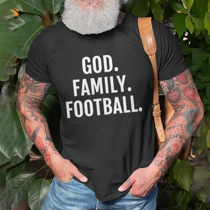 God Family Football For Women Men And Kids Unisex T-Shirt Gifts for Old Men