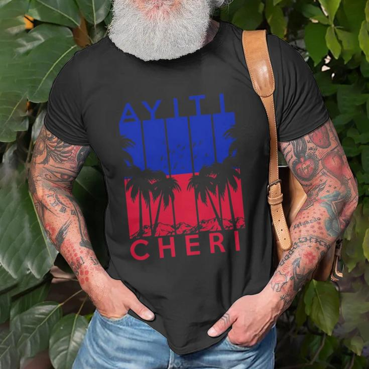 Haitian Haiti Ayiti Cheri Haiti Vacation Gift Unisex T-Shirt Gifts for Old Men