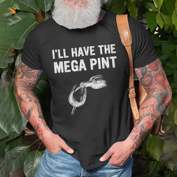 Ill Have The Mega Pint Apparel Unisex T-Shirt Gifts for Old Men