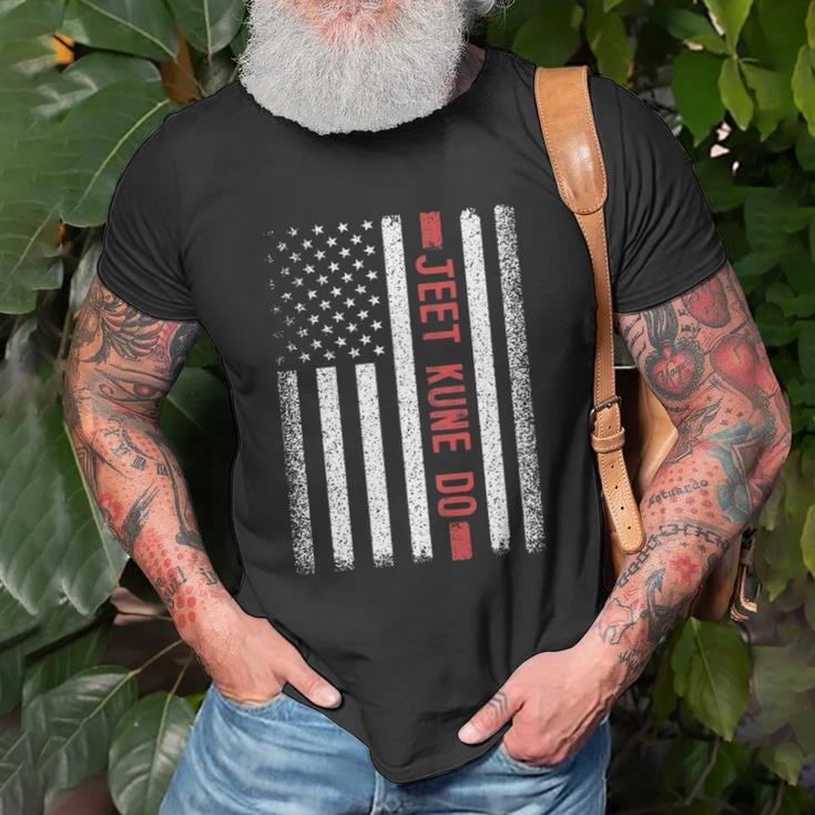 Jeet Kune Do American Flag 4Th Of July Unisex T-Shirt Gifts for Old Men