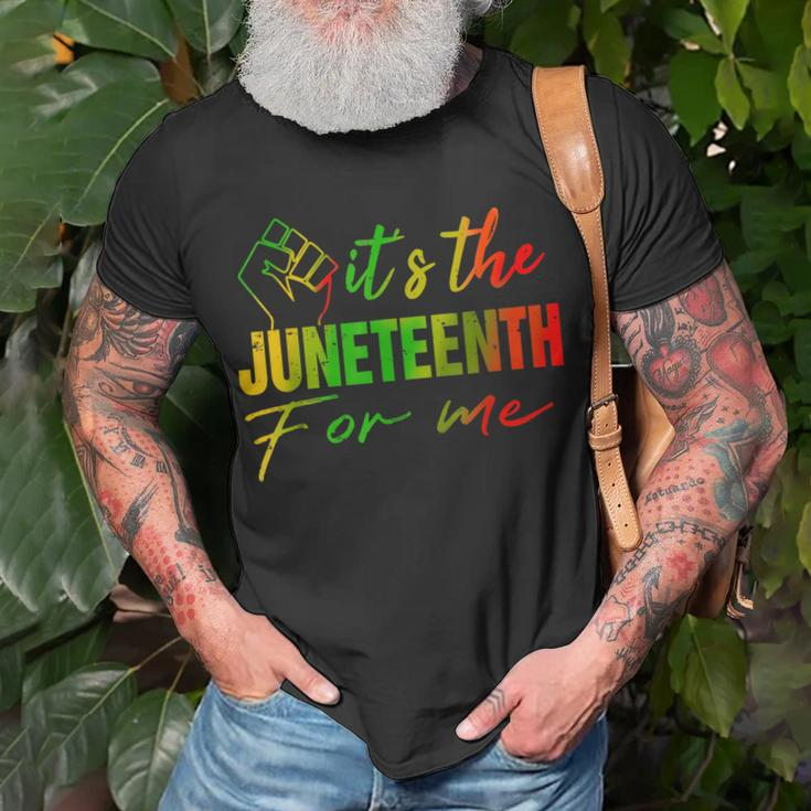 Junenth Its The Junenth For Me Junenth 1865 Unisex T-Shirt Gifts for Old Men
