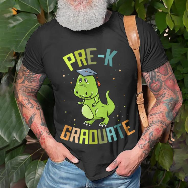 Kids Preschool Graduation Gift Preschooler Dinosaur Pre-K Unisex T-Shirt Gifts for Old Men