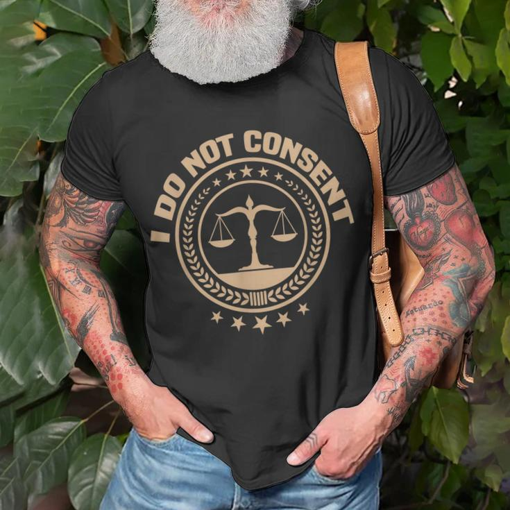 Lawyer I Do Not Consent Future Attorney Retired Lawyer T-shirt Gifts for Old Men
