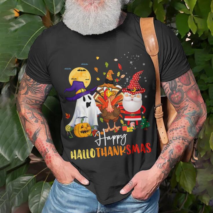 Lover Halloween Merry Christmas Happy 14 Shirt Unisex T-Shirt Gifts for Old Men