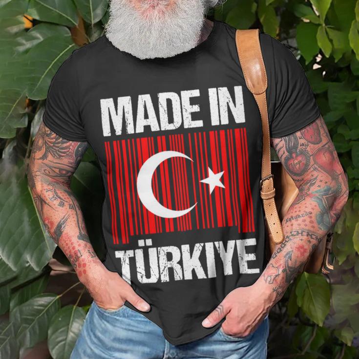 Made In Turkey Flag Turkish 8 Shirt Unisex T-Shirt Gifts for Old Men