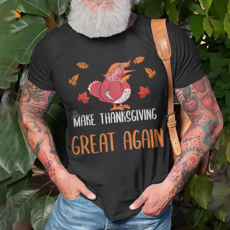 Make Thanksgiving Great Again Funny 5 Shirt Unisex T-Shirt Gifts for Old Men