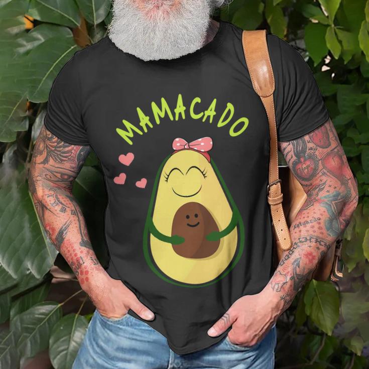 Mamacado Cute Avocado Pregnant Mom 502 Shirt Unisex T-Shirt Gifts for Old Men