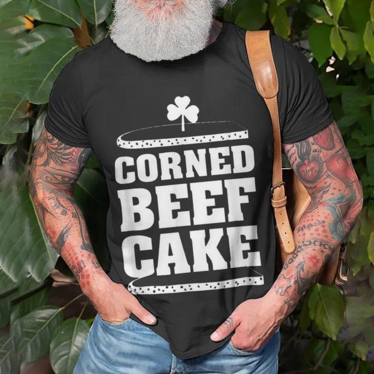 Mens Corned Beefcake Funny St Patricks Day 551 Trending Shirt Unisex T-Shirt Gifts for Old Men