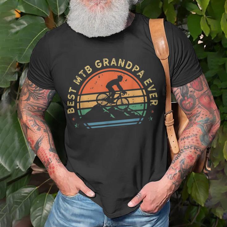 Mens Mountain Bike Retro Biking Vintage - Mtb Biker Grandpa Gifts 481 Trending Shirt Unisex T-Shirt Gifts for Old Men