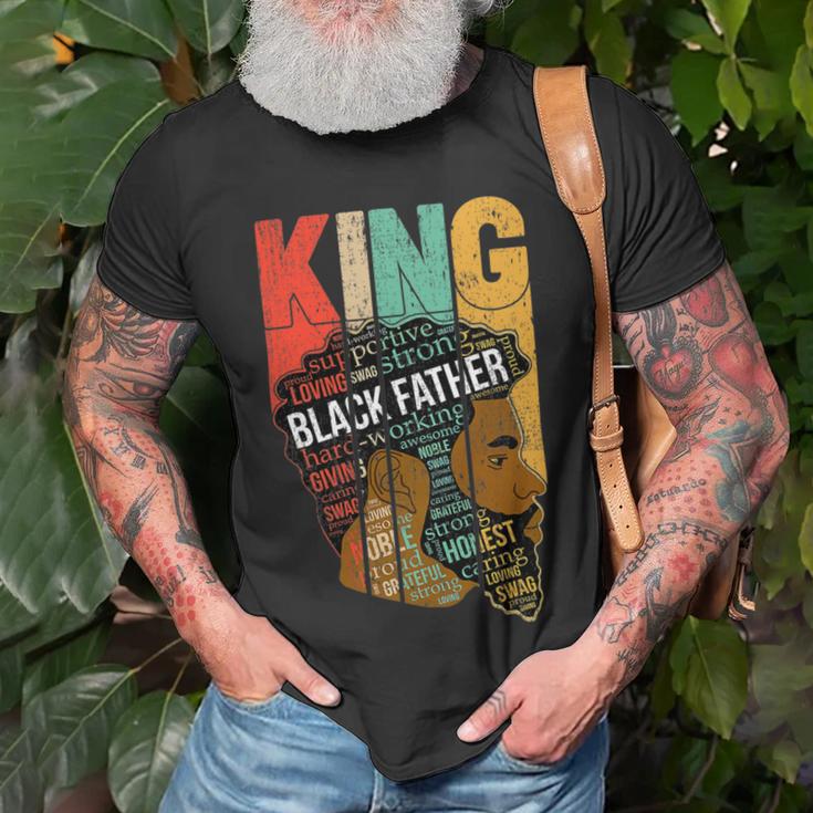 Mens Strong Black King Juneteeth African American Father Day 31 Shirt Unisex T-Shirt Gifts for Old Men