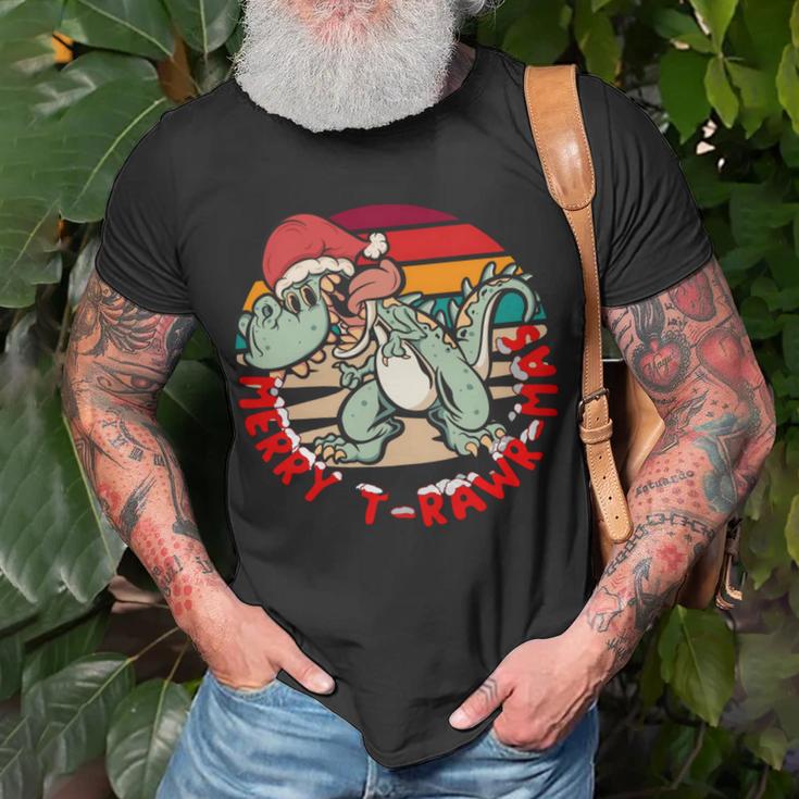 Merry Trawrmas Unisex T-Shirt Gifts for Old Men