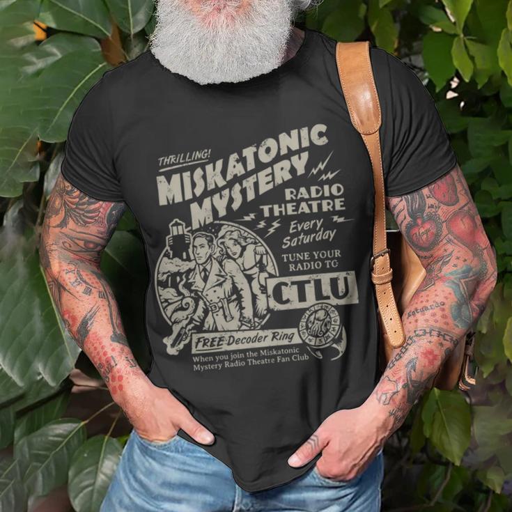 Miskatonic Mystery Radio Theatre 145 Trending Shirt Unisex T-Shirt Gifts for Old Men