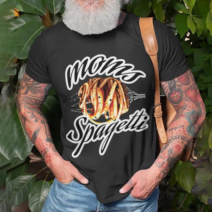 Moms Spagetti Unisex T-Shirt Gifts for Old Men