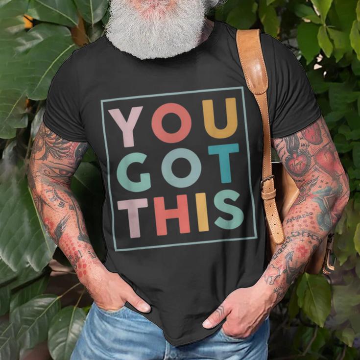 Motivational Testing Day Shirt For Teacher You Got This 179 Trending Shirt Unisex T-Shirt Gifts for Old Men