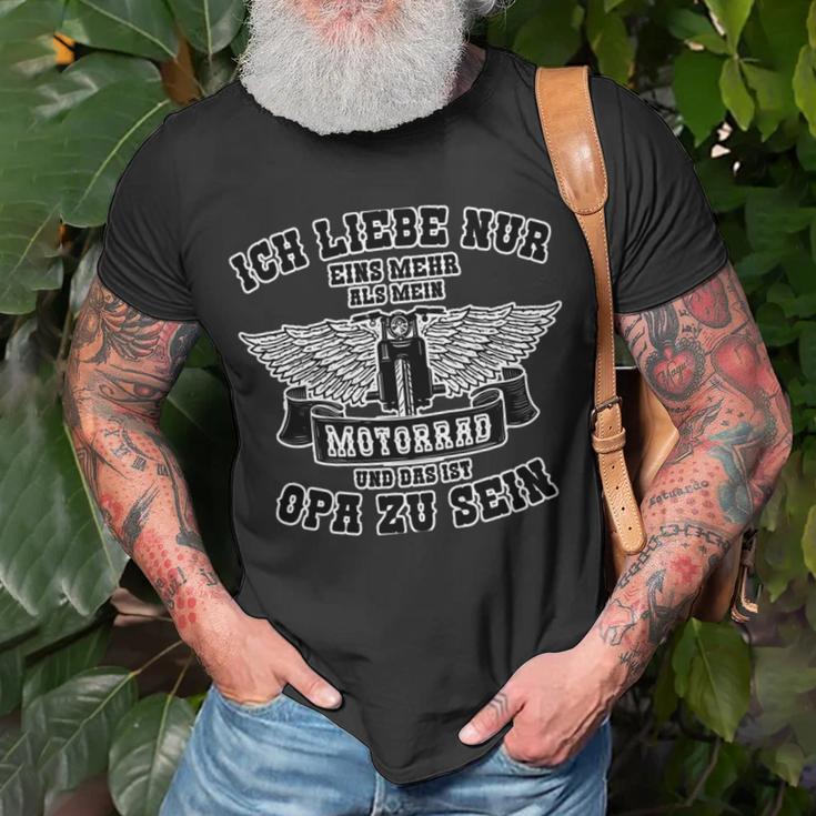 Motorcycle Grandpa Motorcyclist Biker 498 Shirt Unisex T-Shirt Gifts for Old Men