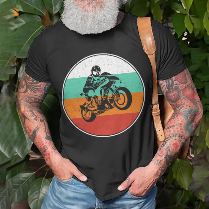 Motorcycle Racing Motorcycle Biker 484 Shirt Unisex T-Shirt Gifts for Old Men