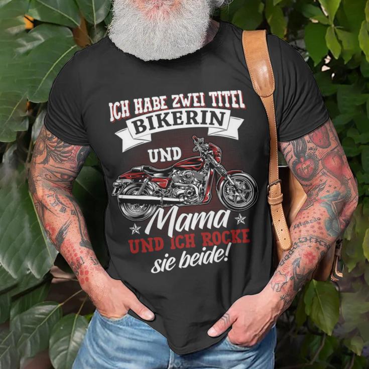 Motorcycle Rider Motorcycle Mum Ladies 480 Shirt Unisex T-Shirt Gifts for Old Men