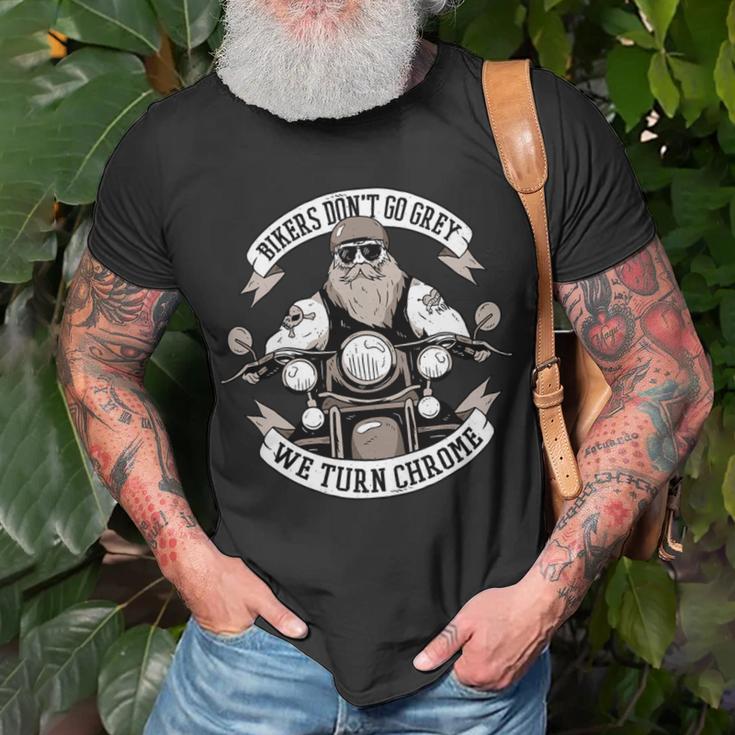 Motorcycle Saying Driver Beard 479 Shirt Unisex T-Shirt Gifts for Old Men