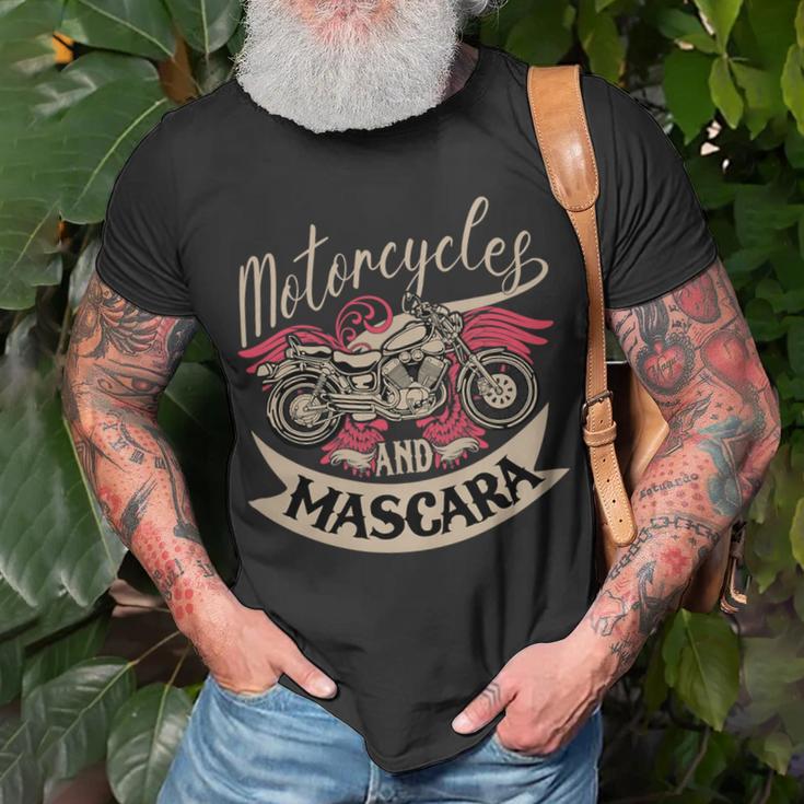 Motorcycles Mascara Moped Chopper 463 Shirt Unisex T-Shirt Gifts for Old Men